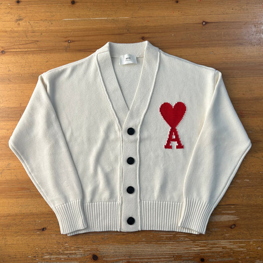 Ami Cardigan hvit